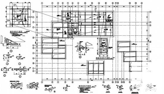 两层混合结构仿古建筑结构设计方案CAD图纸 - 4