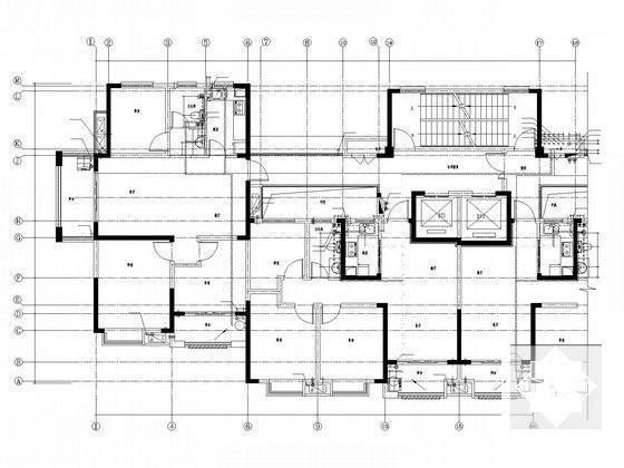 一类超高层住宅楼给排水CAD施工图纸（30层） - 5