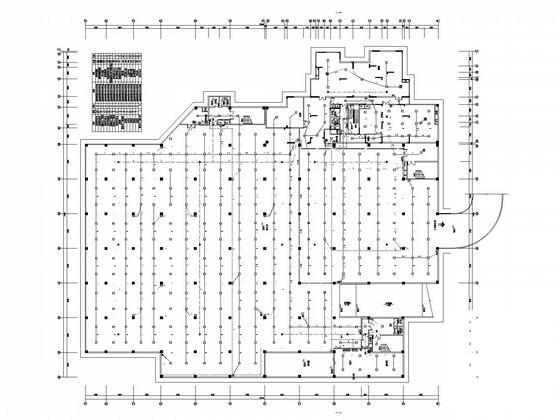一类高层大型综合商住楼电气CAD施工图纸 - 2