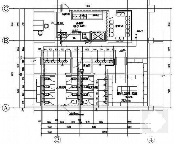 5层购物中心给排水CAD施工图纸（虹吸雨水、太阳能热水、压力排水、中水源水收集系统） - 4