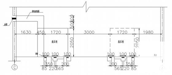 110KV变电站户内设备安装电气CAD施工图纸 - 2