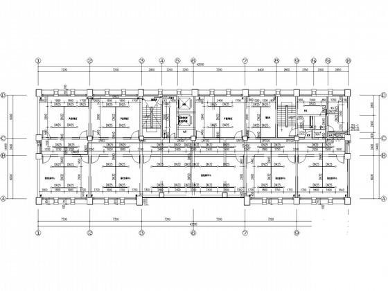 9层办公楼给排水CAD施工图纸（冷凝水系统、甲级设计院） - 2