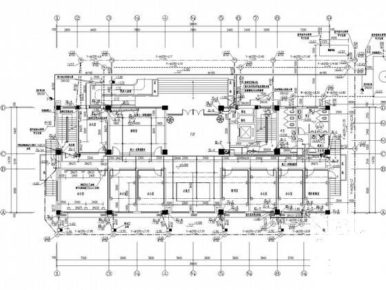 高层实验综合楼给排水CAD施工图纸（空调排水、） - 1