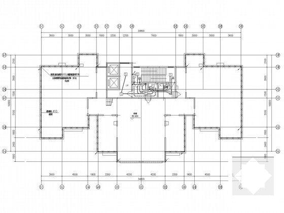 31层住宅楼小区电气设计CAD施工图纸(火灾自动报警) - 4