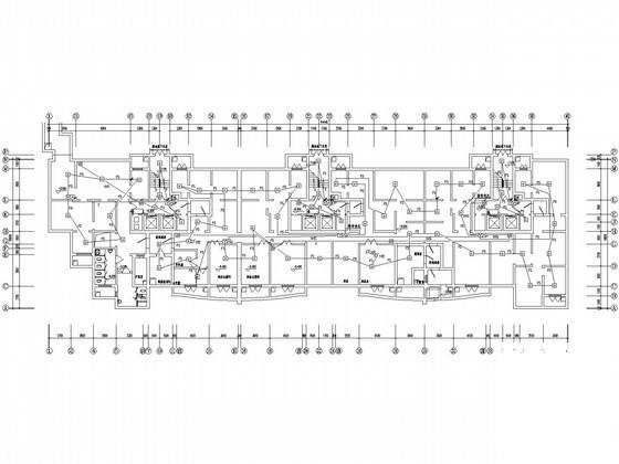 11层大型住宅楼电气设计CAD施工图纸 - 2