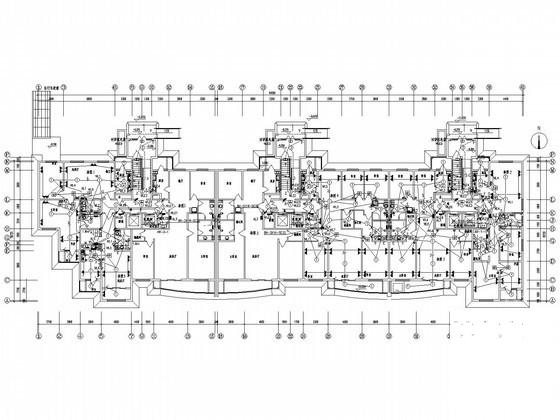 11层大型住宅楼电气设计CAD施工图纸 - 5