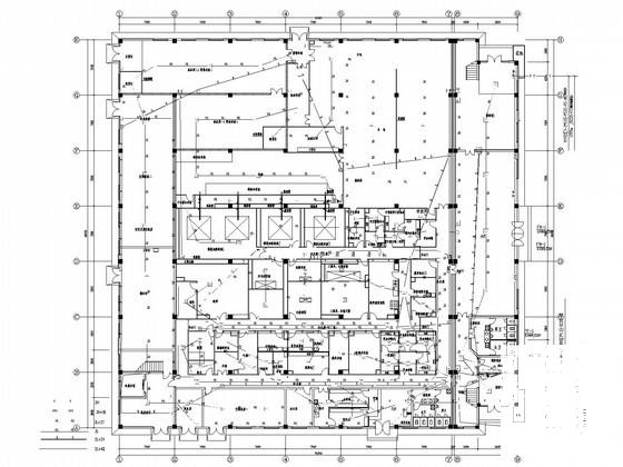 大型医药综合车间电气CAD施工图纸(自控设计) - 2