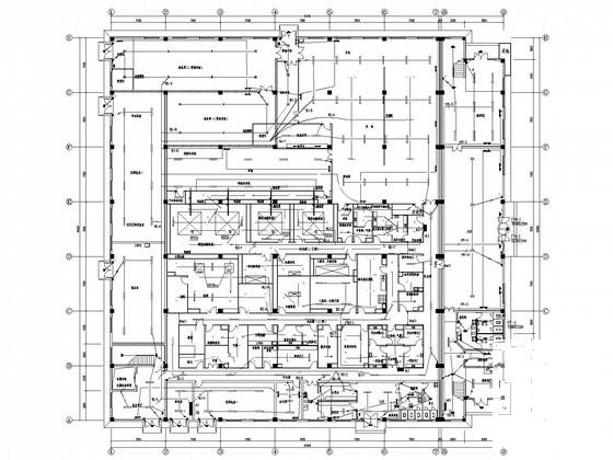 大型医药综合车间电气CAD施工图纸(自控设计) - 3