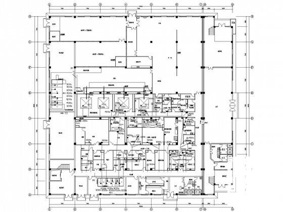大型医药综合车间电气CAD施工图纸(自控设计) - 4