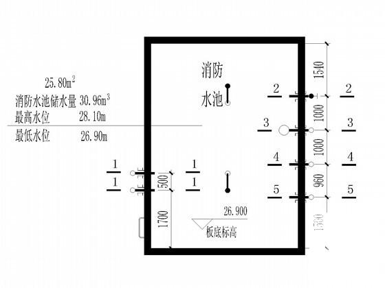 7层员工宿舍楼给排水CAD施工图纸(自动喷淋系统图) - 3