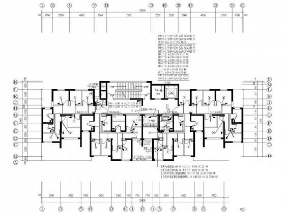 30层住宅楼电气设计CAD施工图纸(火灾自动报警) - 2