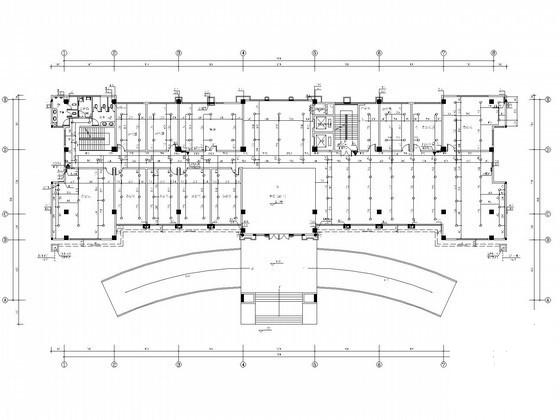 5层综合办公楼给排水CAD施工图纸(消防设计说明) - 2