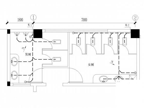 5层综合办公楼给排水CAD施工图纸(消防设计说明) - 3