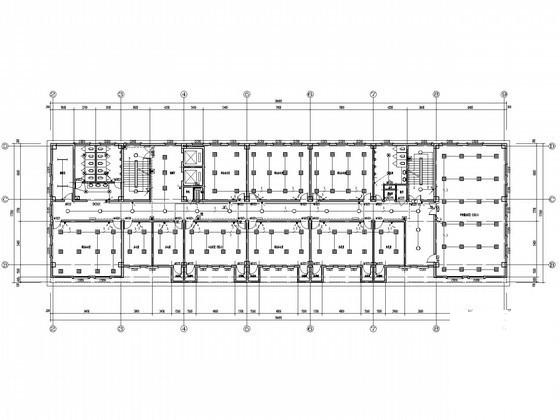 大型8层办公楼电气CAD施工图纸（知名设计院）(火灾自动报警) - 1