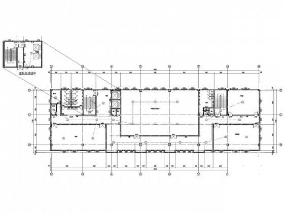 大型8层办公楼电气CAD施工图纸（知名设计院）(火灾自动报警) - 2