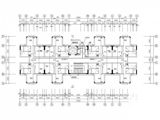 7层大学生活区单身公寓电气设计CAD施工图纸(火灾自动报警系统) - 3