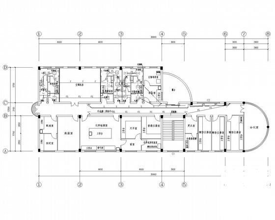 大型医药综合仓库及办公质检楼电气CAD施工图纸 - 3