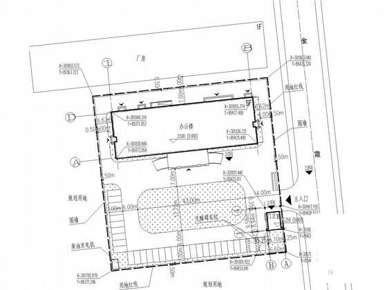 5层国内知名重型工程调度中心给排水CAD施工图纸（中水系统、甲级设计院） - 1