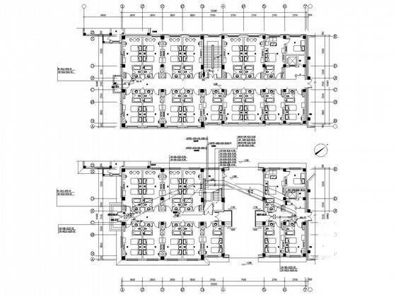 5层大型综合商业住宅楼电气CAD施工图纸 - 2