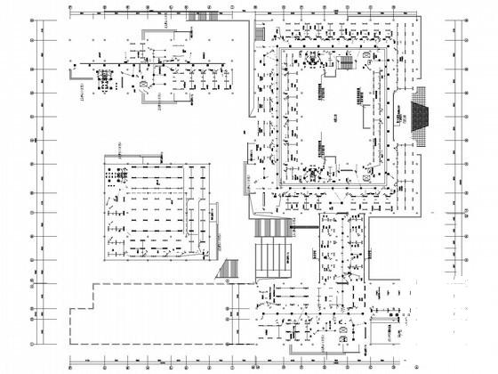 康复中心6层综合楼电气设计CAD施工图纸 - 1