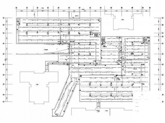 大型住宅小区地下室工程电气设计CAD施工图纸(火灾自动报警) - 1