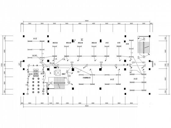 二类高层办公楼电气CAD施工图纸 - 1