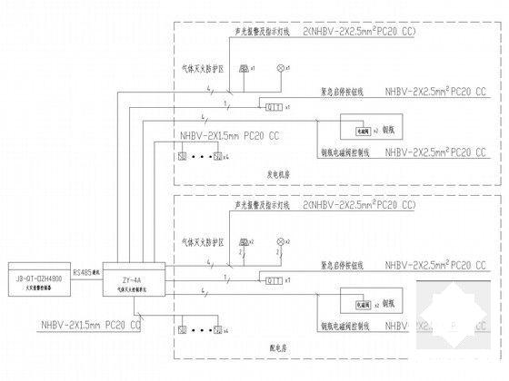 二类高层办公楼电气CAD施工图纸 - 4