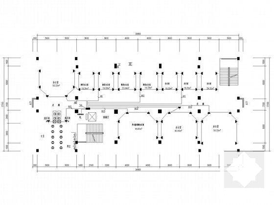 二类高层办公楼电气CAD施工图纸 - 5