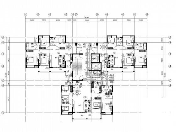 10万平30层商住改造小区给排水CAD施工图纸 - 3