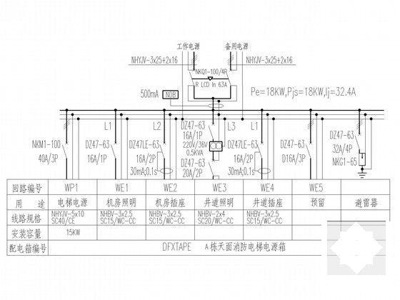 多层商业建筑群电气设计CAD施工图纸(10kv供电) - 4