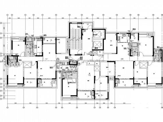 知名31层层一类综合楼给排水CAD施工图纸（甲级设计院）(屋顶消防水箱) - 2