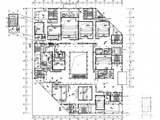 4层知名大型影院影城给排水CAD施工图纸 - 1