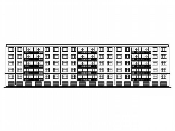 5层小区住宅楼建筑毕业设计方案CAD施工图纸（高17米）(节点详图) - 1