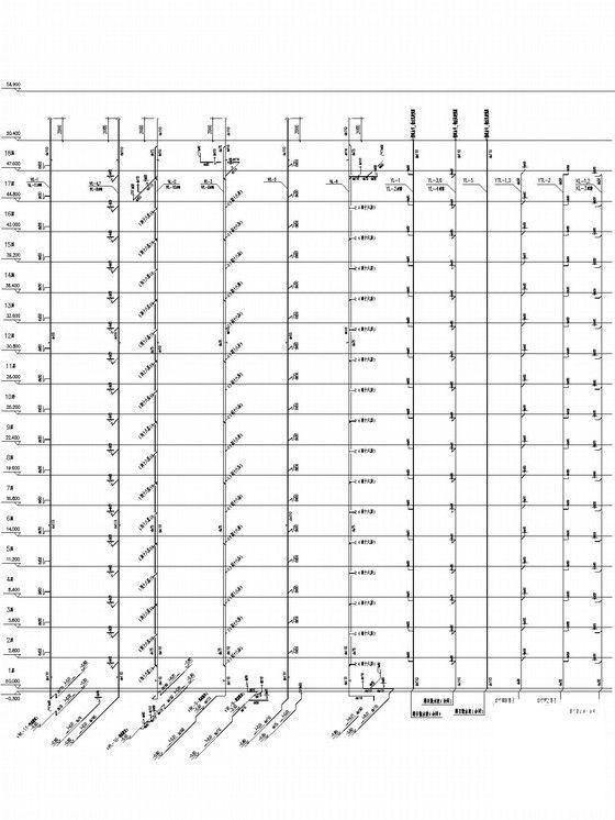 6.4万平公18层租房给排水CAD施工图纸 - 5