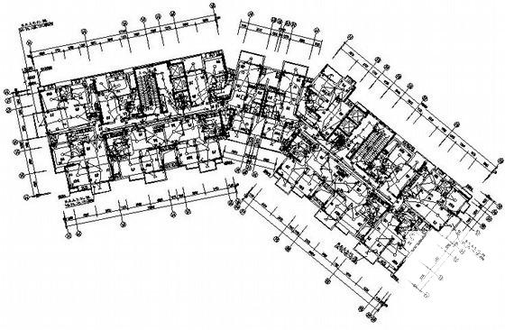 22层底商住宅楼电气设计CAD施工图纸 - 2