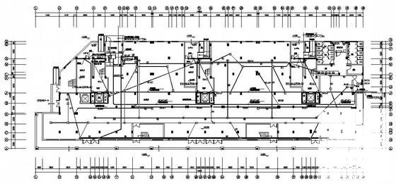 小高层商住楼电气设计CAD施工图纸(火灾自动报警) - 1