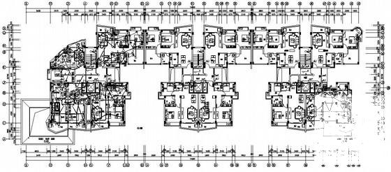 小高层商住楼电气设计CAD施工图纸(火灾自动报警) - 4