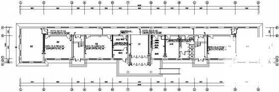 3层框架小学学前楼电气设计CAD施工图纸 - 2