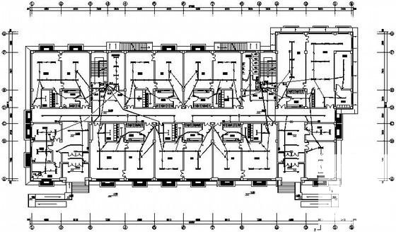 幼儿园3层建筑电气设计CAD施工图纸 - 1
