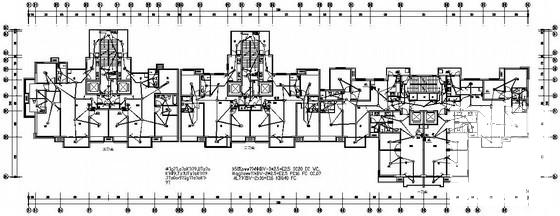 34层住宅楼电气CAD施工图纸(消防报警及联动) - 2