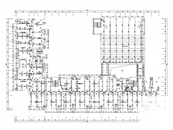 知名大学12层教学楼给排水CAD施工图纸(自动喷淋系统图) - 1