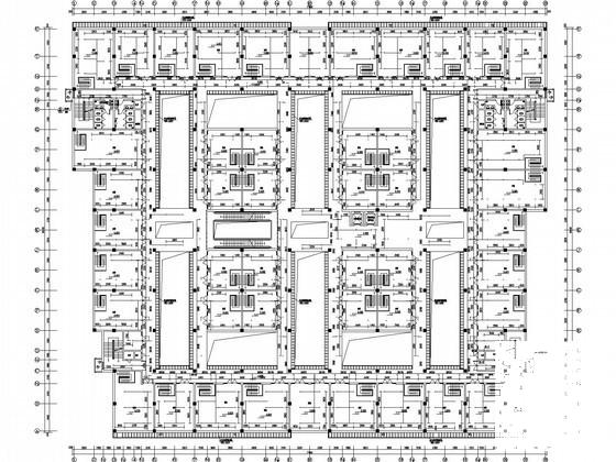 4层大型商场给排水CAD施工图纸 - 1