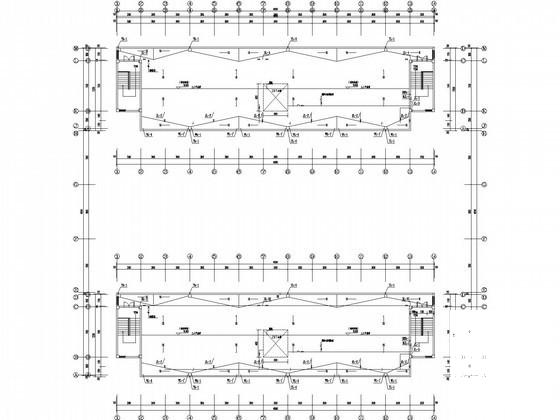6层宿舍楼和食堂给排水CAD施工图纸（俱乐部）(卫生间大样图) - 2