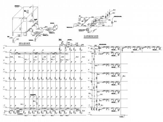 6层服务综合楼给排水CAD施工图纸（游泳池浴室） - 4