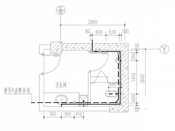 一类地下车库给排水CAD施工图纸 - 3