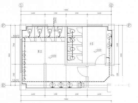 12层综合楼给排水CAD施工图纸 - 4