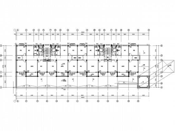 6层高档小区商住楼给排水CAD施工图纸（跃层太阳能热水系统）(卫生间大样图) - 2