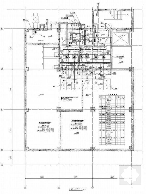 6层通信办公楼给排水CAD施工图纸 - 4