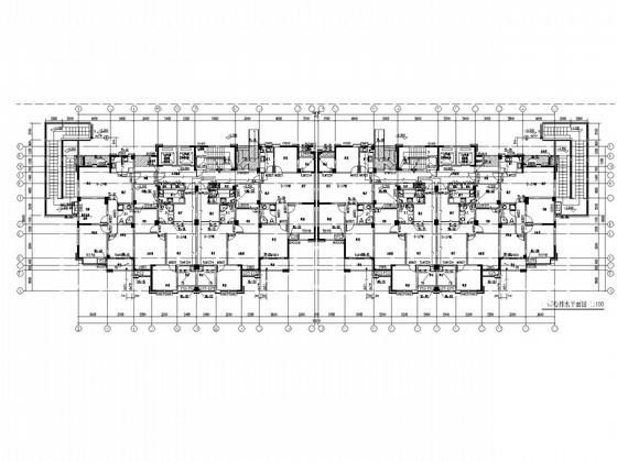 18层住宅楼建筑给排水CAD施工图纸(自喷系统原理图) - 1
