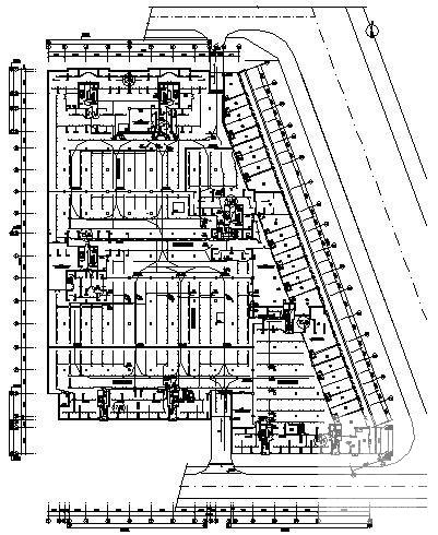 大型住宅区地下室电气CAD施工图纸(高压配电系统) - 1